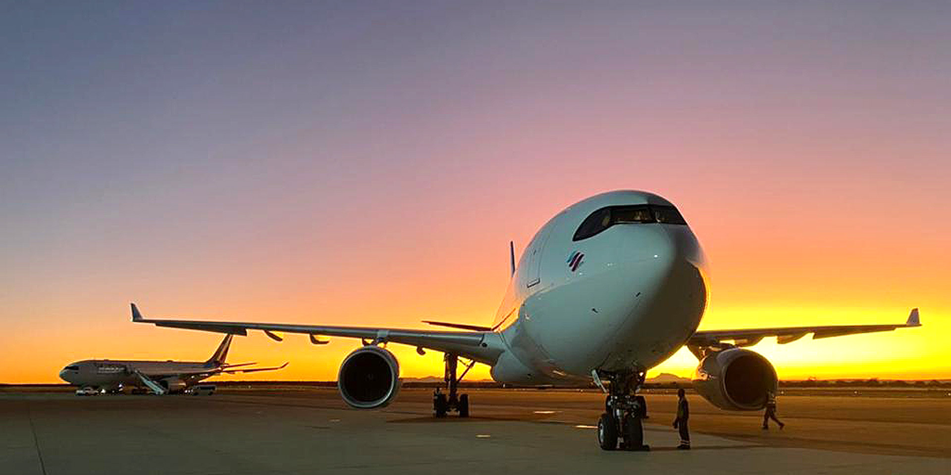 Eurowings Discover Internationaler Flughafen Hosea Kutako Windhoek Namibia