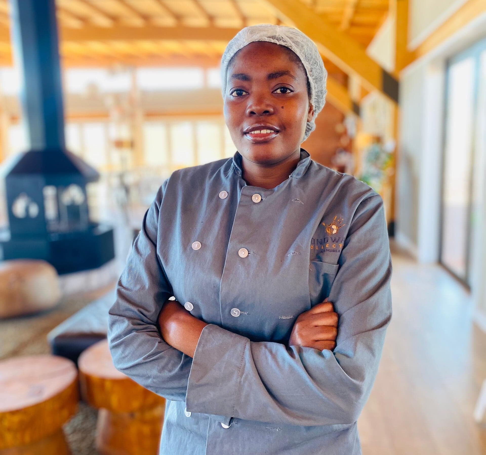 Victoria Namene, aspiring chef from Gondwana Collection Namibia
