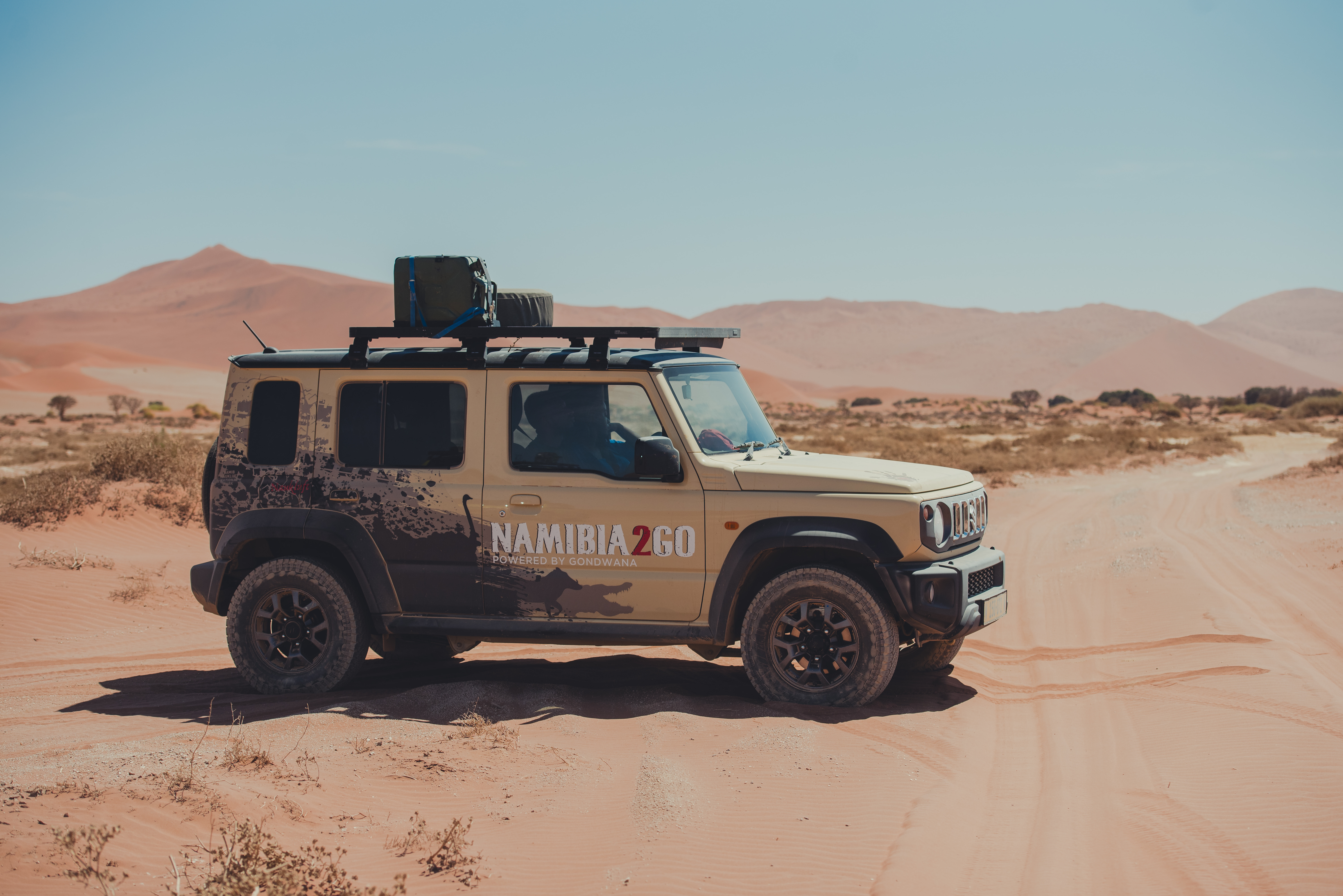 Namibia2Go, Suzuki Jimny mit neuem Branding